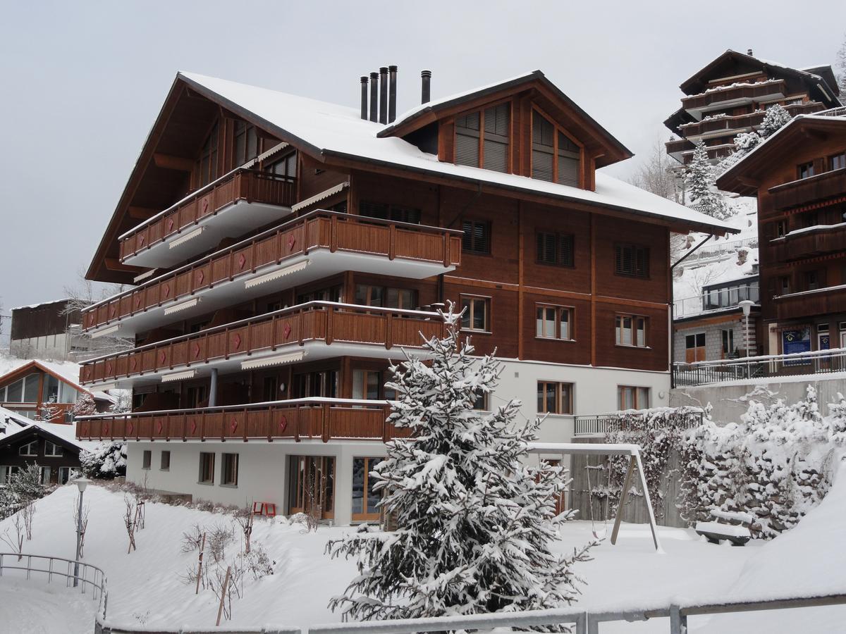 Chalet Bella Vista 1 Wengen Extérieur photo